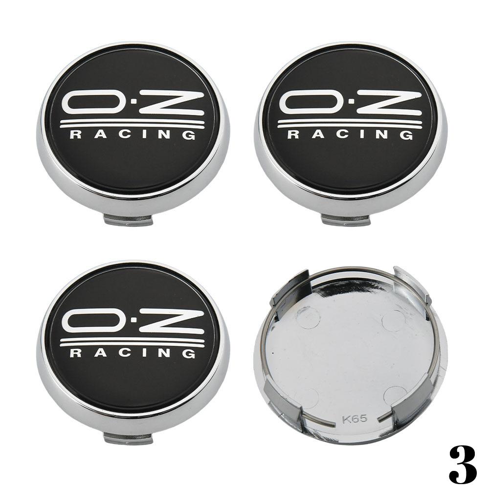 

OZ Wheel Center Cap 65mm O.Z Racing Emblem Sport Rim Hubcap 66mm Wheel Cover Cap 68mm Car Styling Tire Accessories No.1-OD 65 (clip 60)