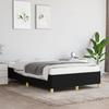 VidaXL Bed Frames Without Mattress Black 120x190 Cm Fabric 3269640