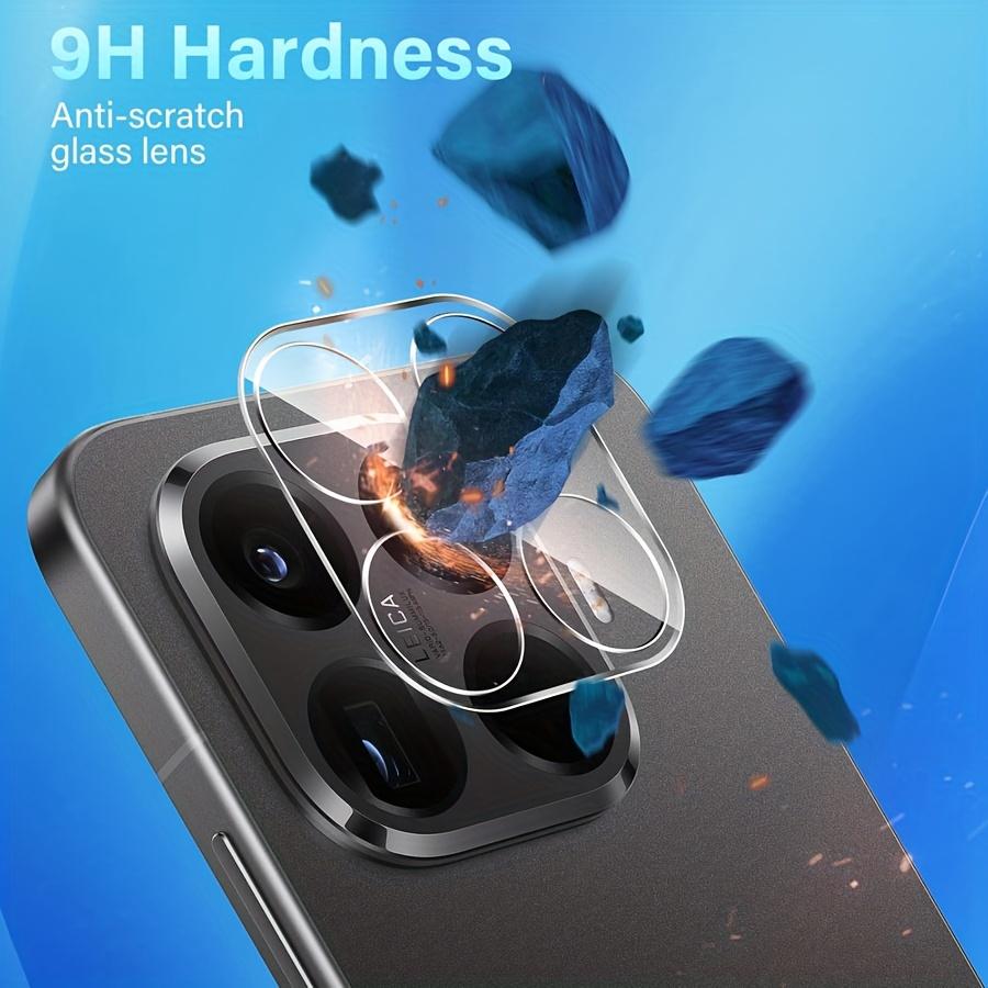 2+2 Pack 4IN1 for Xiaomi 15T/ 15T Pro Tempered Glass Screen Protector + Tempered Glass Camera Lens Protector 9H Film 4PCS