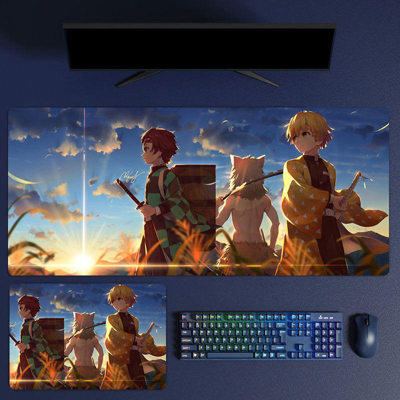 Demon Slayer Mouse Pad, Keyboard and Mouse Pad, Cheap, Exquisite, Gaming Equipment, Computer Equipment, Anime, Comics