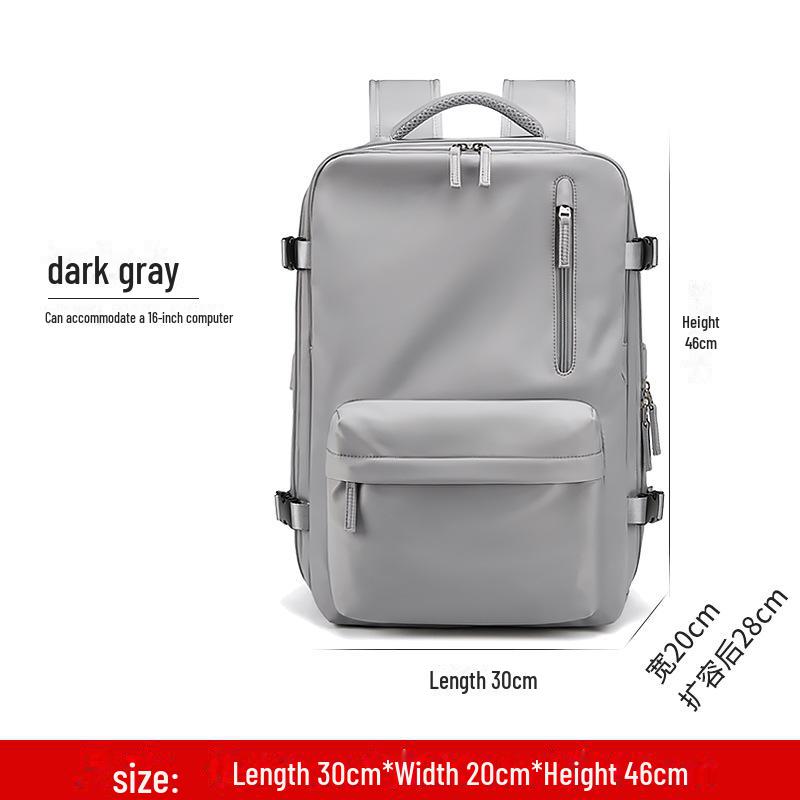 Women's Large Capacity Business Backpack with Wet & Dry Compartments, Ideal for College and Short Trips