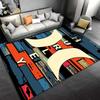 Hurley H Logo on Brick Wall Grunge Accent Carpet, Brick Wall Grunge H Design, Cozy Fan Seating Rug for Daily Comfort, All Seasons Gift