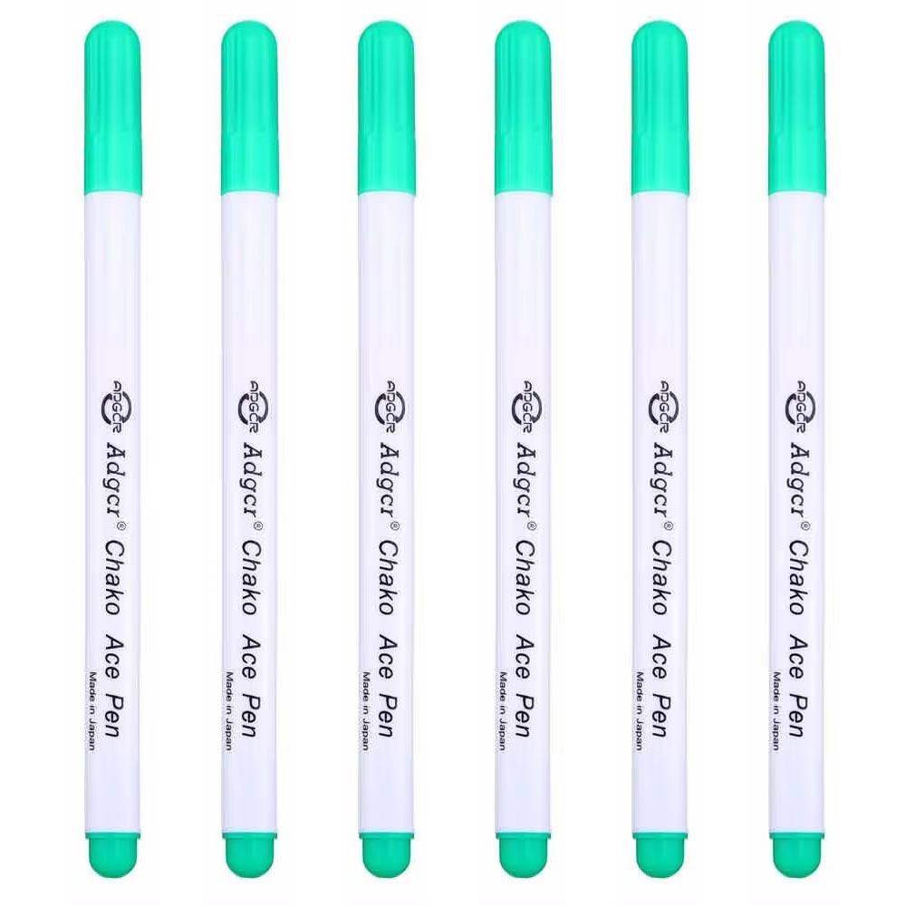 6/12pcs Air-Fading Pen Clothing Fabric Cutting Water-Soluble Water-Soluble Cross-Stitch Patchwork DIY Automatic Disappearing Pen