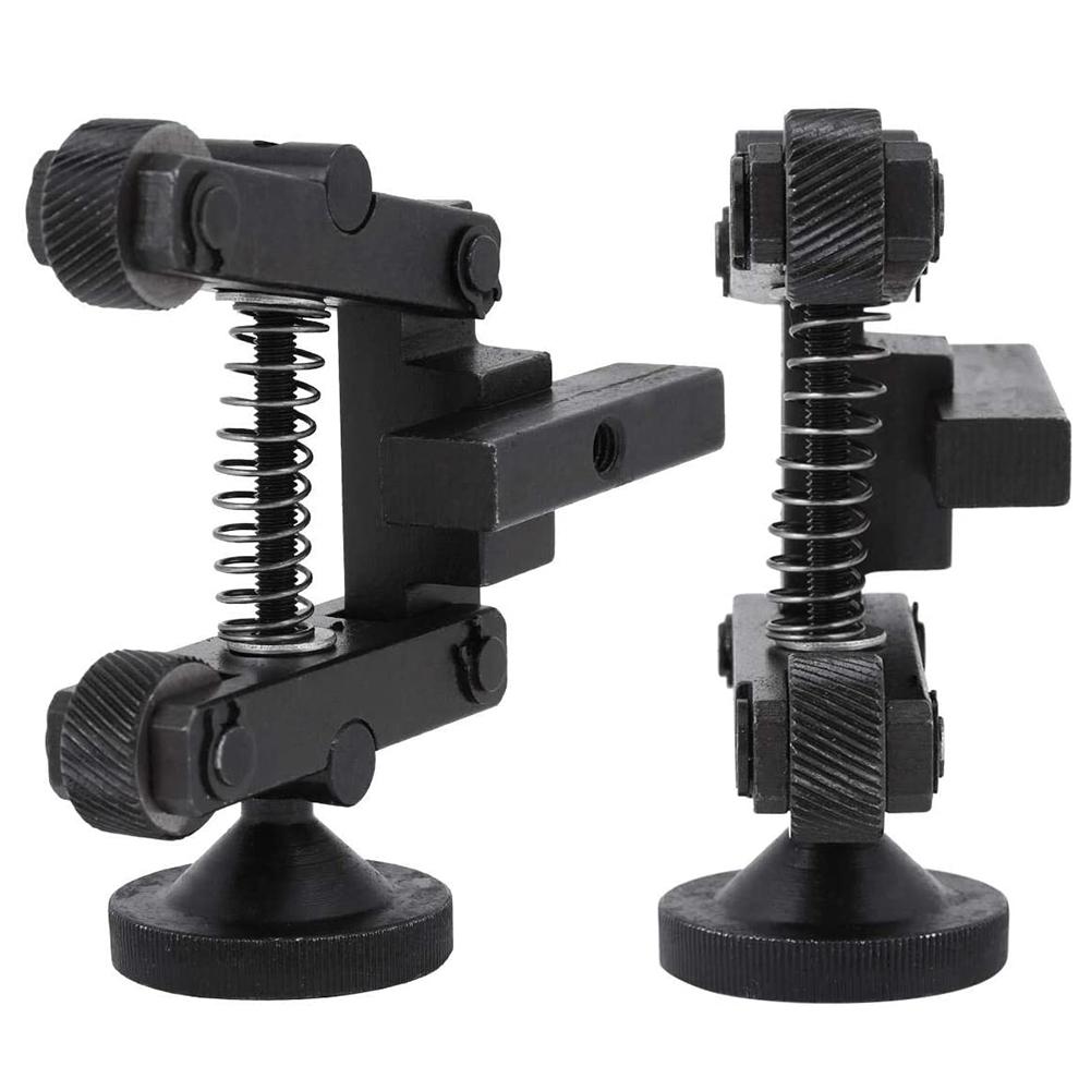 1 Pcs Knurling Knurler Tool Holder Linear Knurl Tool Lathe Adjustable Shank with Wheel