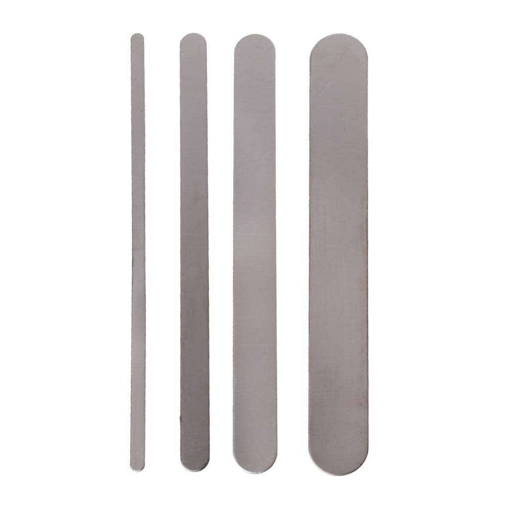 10Pcs/set Bracelet Bending Rod Jewelry Tool for Stamping Bangle 5/10/15/20mm Jewelry Making Supplies for Project