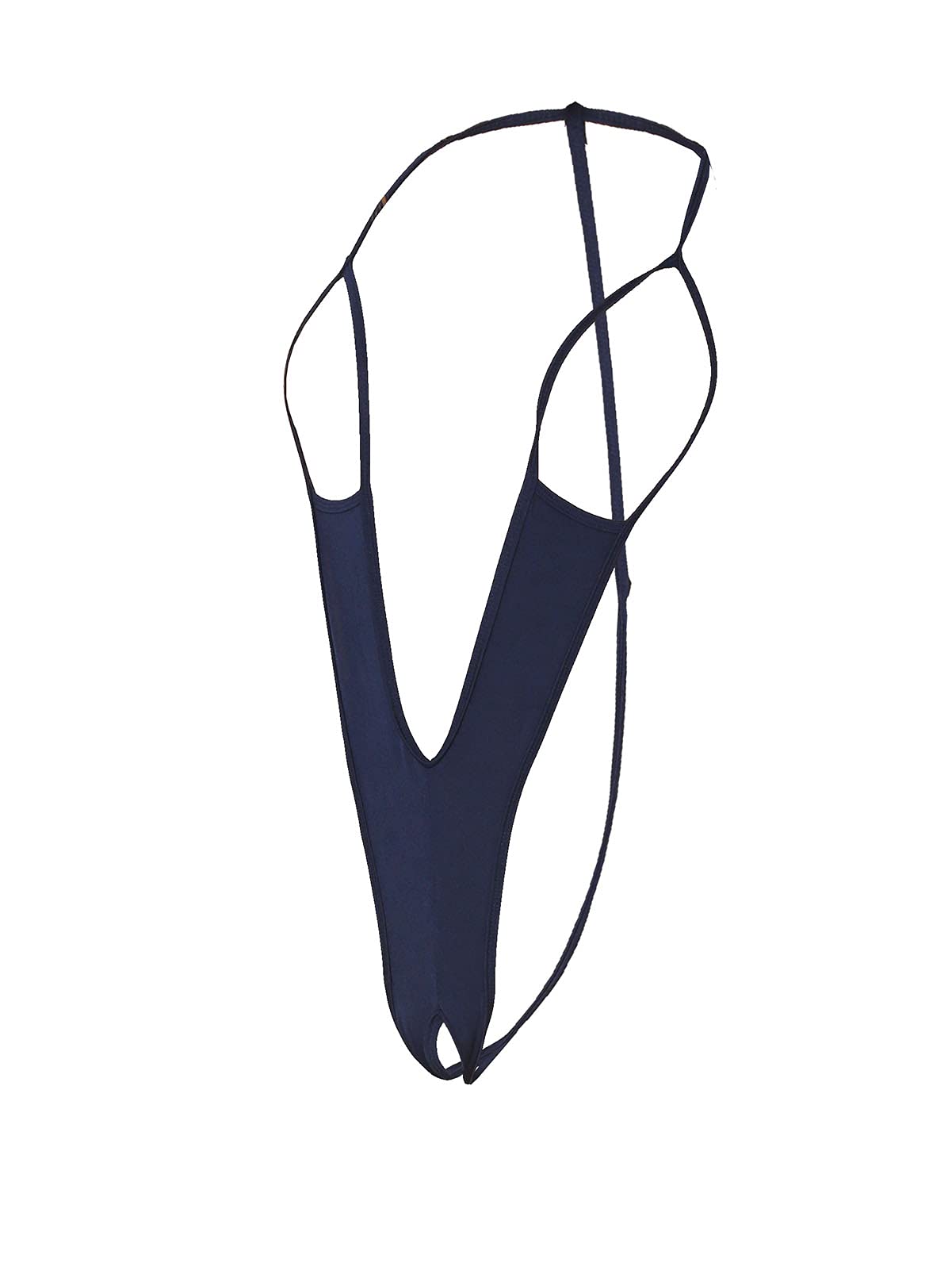 

Lingerie Collection Ladies Mutanga Open Bust School Swimsuit Navy Chu-U-Chu (M-009)