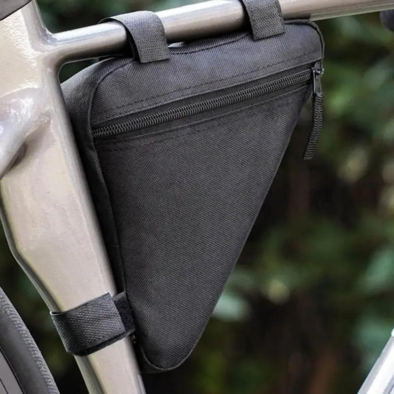 Bicycle Triangle Bag Bicycle Front Frame Handlebar Waterproof Cycling Bags Bike Parts