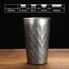 Wutuo 550ml Retro Stainless Steel Beer Mug