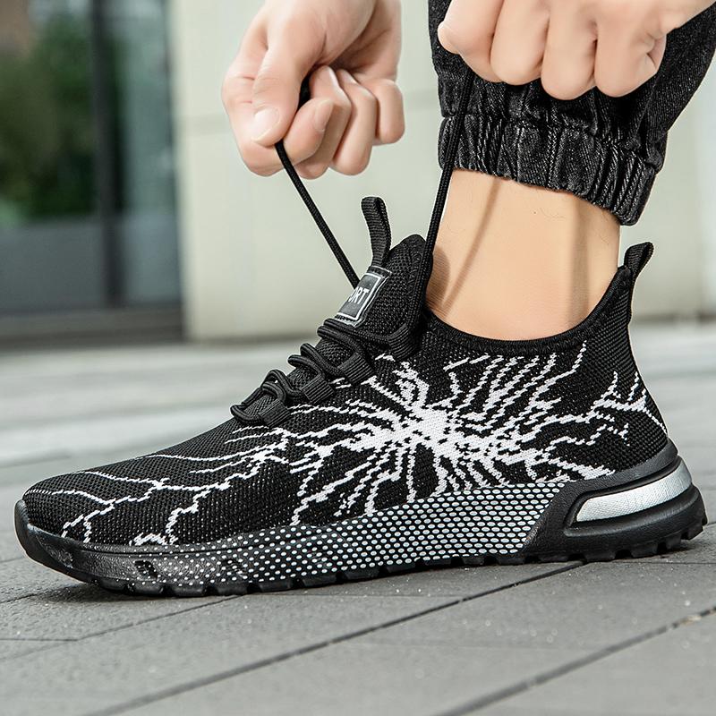 Maedef Mens Sneakers Lightweight Comfortable Men Athletic Shoes Lace Up Gym Training Sport Shoes Men Athletic Shoes Men Sneakers