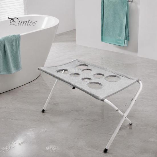 Foldable Pet Bath Stand Dog Grooming Hammock Stand, Cat 8-Hole Small Bathing Assistant Washing Station for Medium Dogs, Nail Trimming And Harness