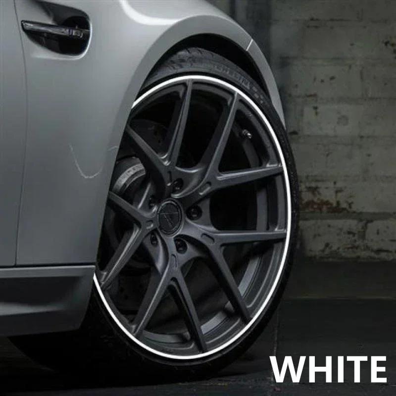 Universal Car Rim Protect Strip 8 Meters Wheel Edge Protector Car Wheel Sticker Tire Protection Care Covers Car Styling