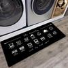 Cartoon Animation Soft Laundry Room Carpet Washing Machine Floor Mat Rug For Bedroom Living Room Carpet Doormat Home Dec