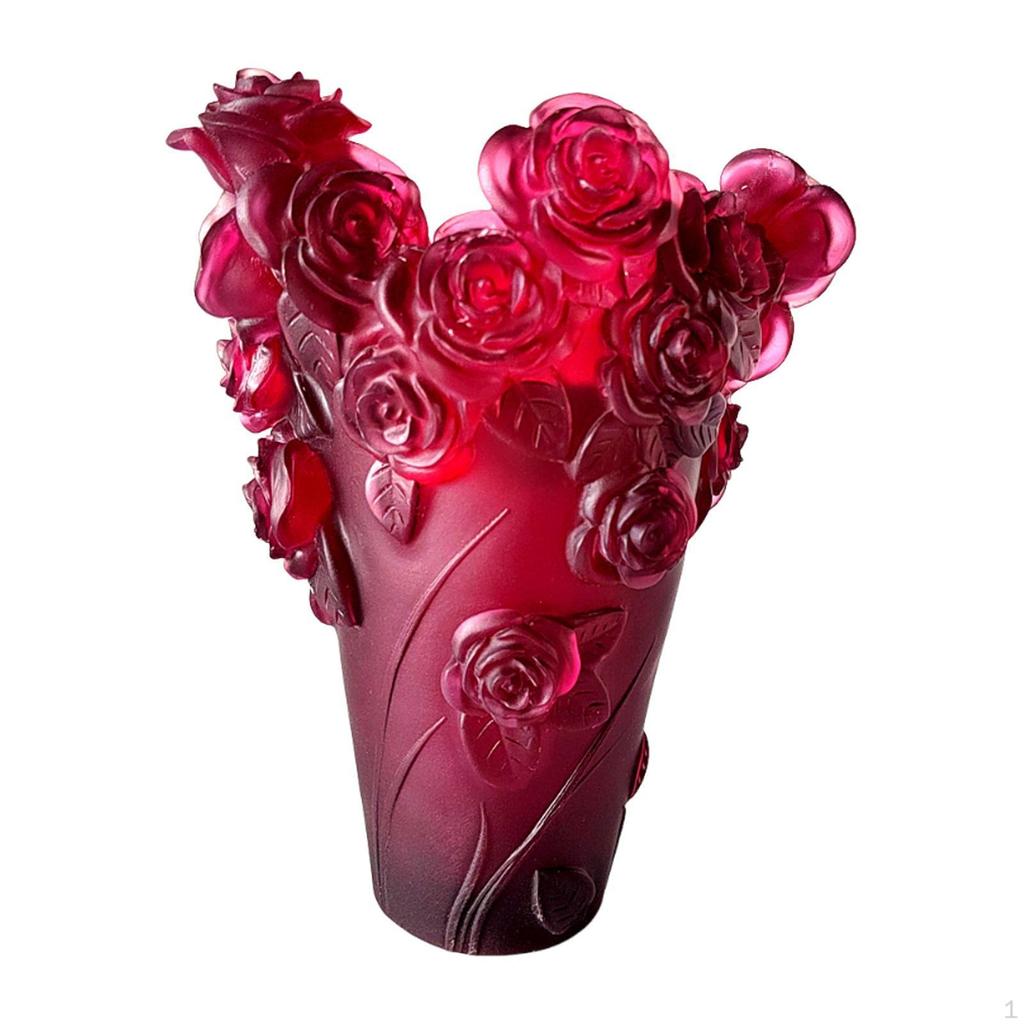 Incense Burner Modern Crystal Vase for SPA Room Anniversary Valentine's Day