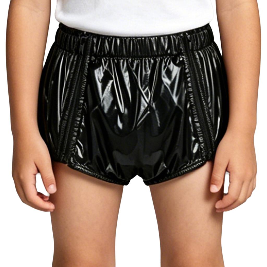 Unisex Kids Swim Diaper Cover Reusable Leakproof Water Resistant Elastic Waistband Zipper Briefs for Special Needs Pool Safety