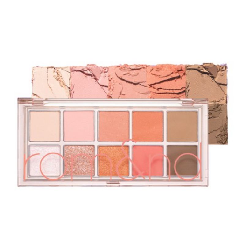 Rom&nd Meglio di Palette Palette Ombretti Multicolore Naturale Opaco & Glitter Collezione Trucco Occhi