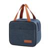 Square Insulated Lunch Bag with Handle Large Capacity Thermal Lunch Box Tote for Work School Outdoor Use Durable Material