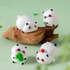 Miniatures Figurines Cute Panda Landscape Ornaments Diy Home Decorations Kawaii Animal Desktop Small Ornaments Accessories