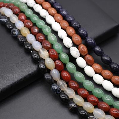 Natural Stone Beads Green Balmatin/Gold Swan Pupal Beads For Jewelry Making DIY Necklace Bracelet Earrings Accessory