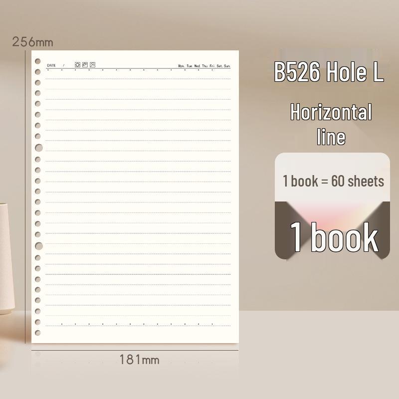 GoodNotes Refill: B5 Binder, A5 Replacement, A4 Loose-Leaf Notebook, Blank Grid Paper