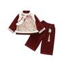 Meng Tang Tang 2025 Hanfu: Festive Chinese New Year Outfit for Girls - Winter Holiday Clothing Set