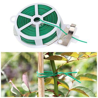 Gardening Cable Tie Plastic-coated Cable Tie Flower and Wood Cable Tie 30m