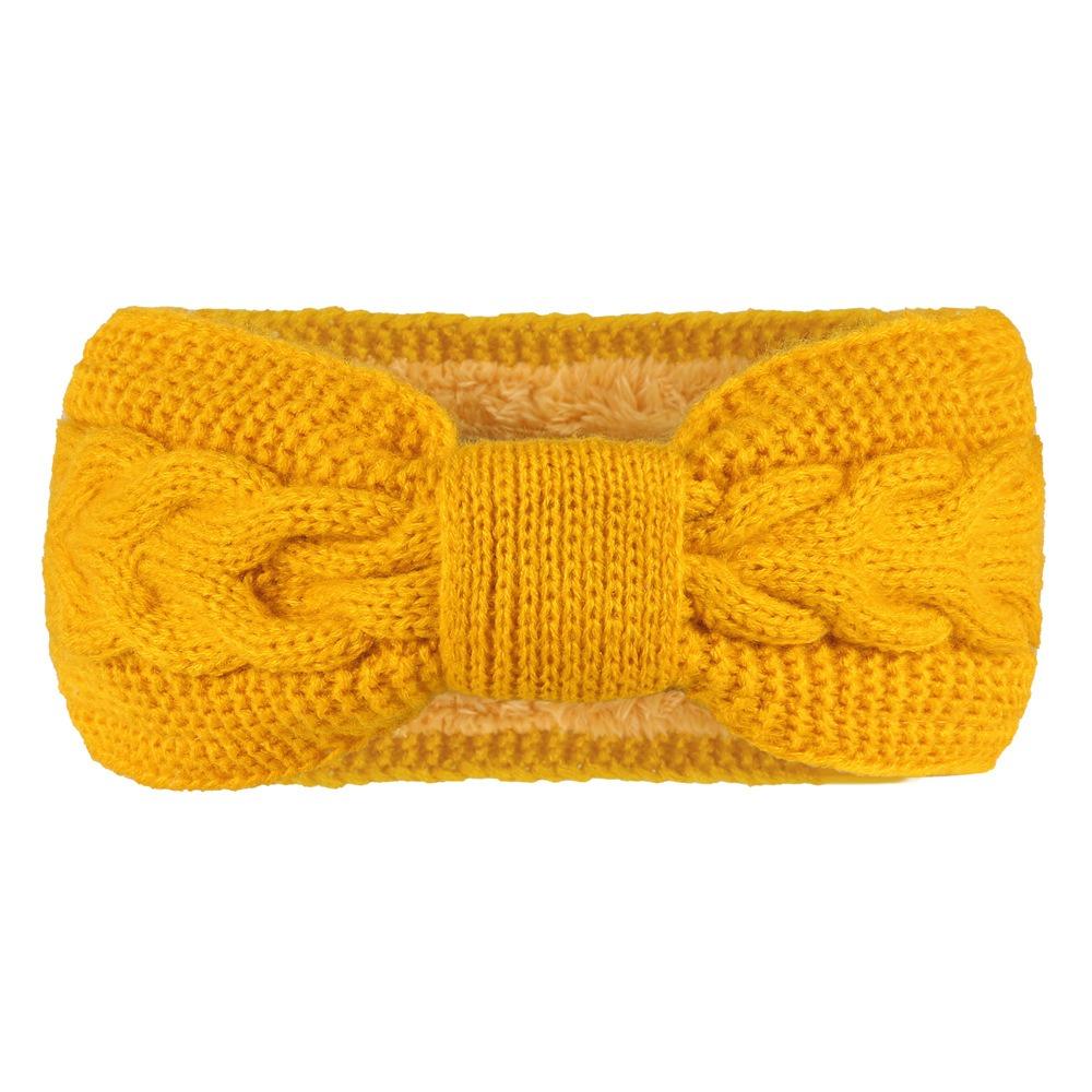 Knitted Crochet Turban Thicken Ear Warmer Winter Women Headbands  Girls Hair Band