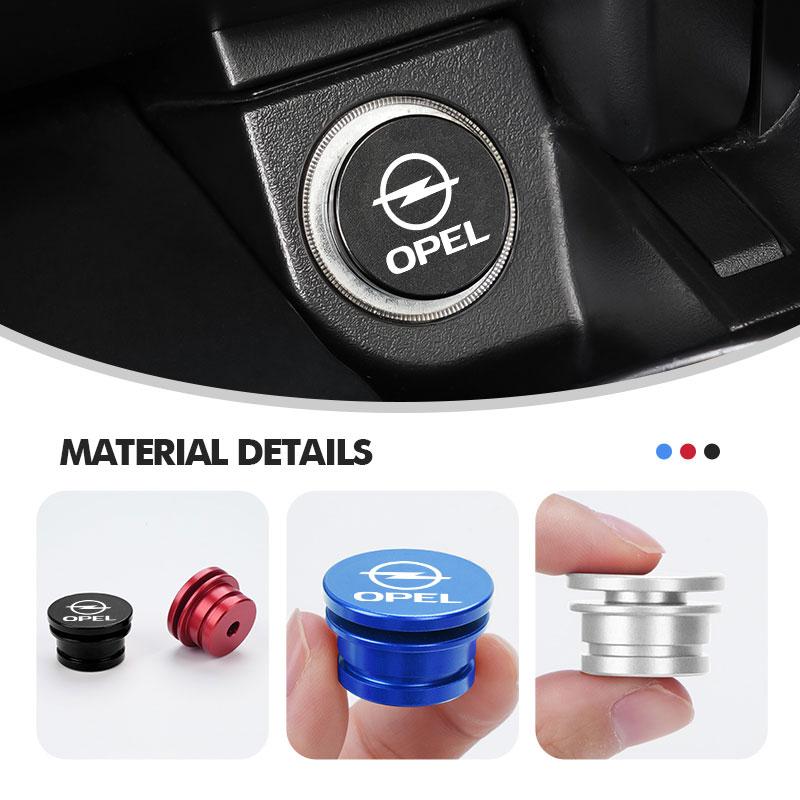 Car Cigarette Lighter Cap Aluminum Alloy Auto Accessories For Opel Corsa Astra H G J Insignia Vectra Zafira Meriva