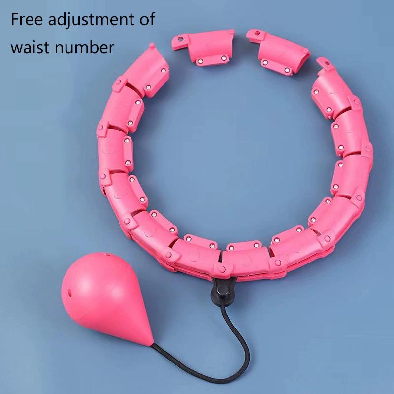 Weighted Fit Exercise Circle Infinity Fitness Hoop With Detachable Knots For Adults Children Weight Loss And Exercise