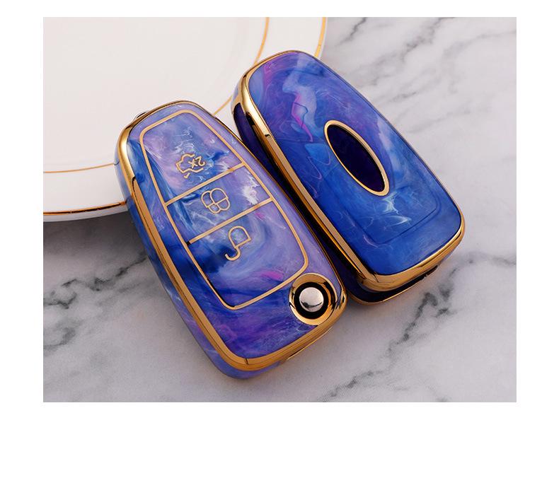 Stylish Ford Key Case for Fiesta, Ecosport, Mondeo, and Victory - Full Protection Cover