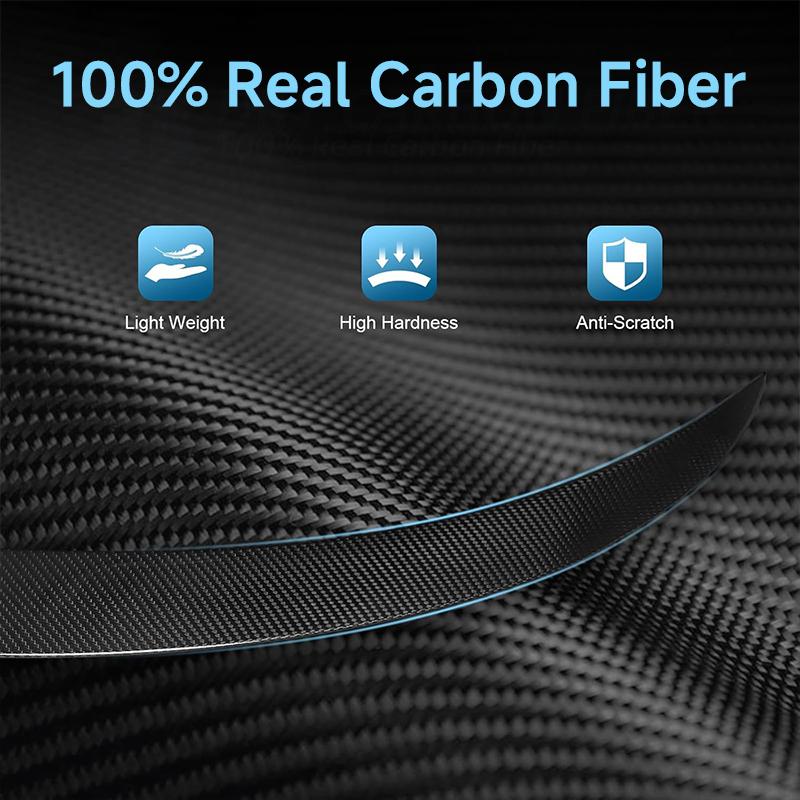 For Tesla Model Y Juniper Accessories 100% Real Carbon Fiber Spoilers for Model Y Juniper 2025 2026 High Performance Spoilers