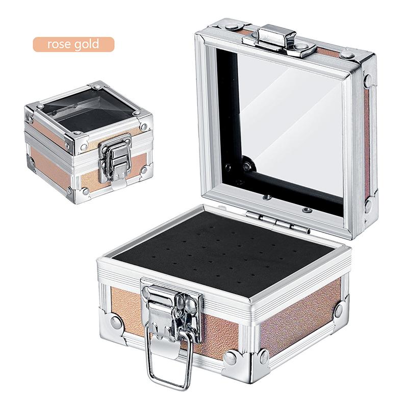 25 Slots Nail Art Grinding Head Bit Holder Displaying Storage Box Nail Drill Bits Holder Container Stand Display Rack