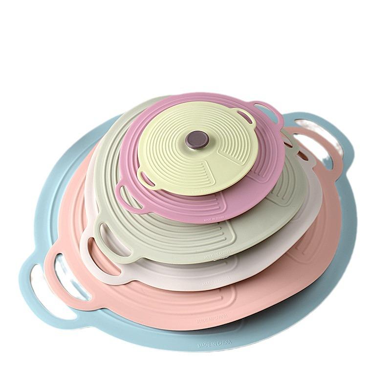 Silicone Fresh-Keeping Lid Set: Microwave-Safe, Spill-Proof, Glass Bowl Covers