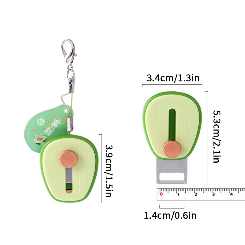 Mini Cartoon Scalable Peeler Stainless Steel Fruits Paring Knife Portable Peeler Cute Peeling Knife Avocado Kitchen Gadgets Tool