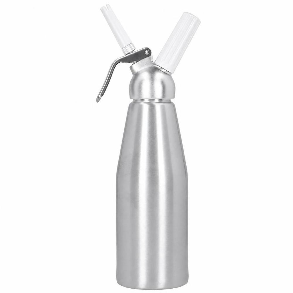 Aluminum Whipped Cream Dispenser 3 Decorating Nozzles\ Cream Maker Cream Whipper  Pastry Chefs
