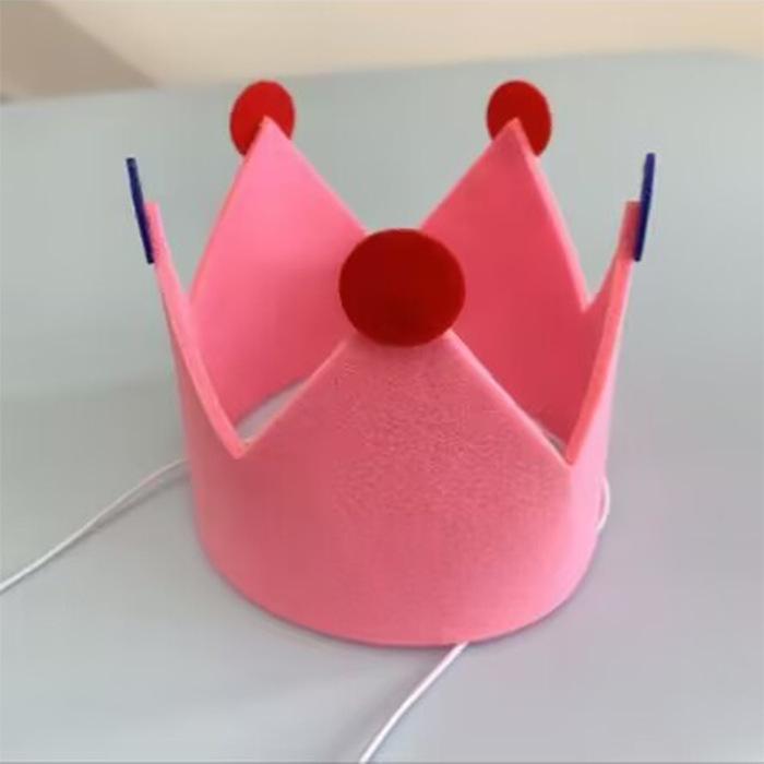 

Daisy Felt Crown Hat for Children s First Birthday Party