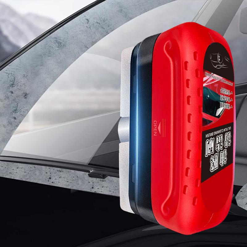 120ml Car Glass Cleaner Oil Film Remover Car Windshield Cleaner Car Window Stain Remover Glass Polishing Agent Car Maintenance