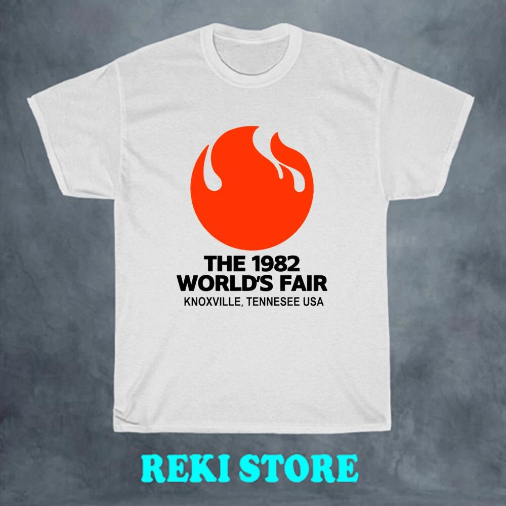 The 1982 Knoxville World s Men s White Size S-5XL 3XL
