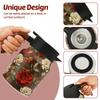 Vintage Floral Teapot Stainless Steel Insulated Tea Pot Built-in Infuser 1000 Ml/33.82oz Thermal Carafe with Lid for Hot Drinks
