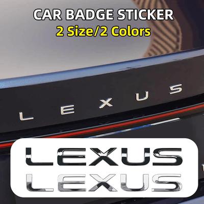 Emblema Posteriore Auto in ABS Adesivo Lettere Logo per Bagagliaio per RX350 IS250 IS350 GX460 ES350 GS350 GX470 IS300 NX300 ES NX IS RX