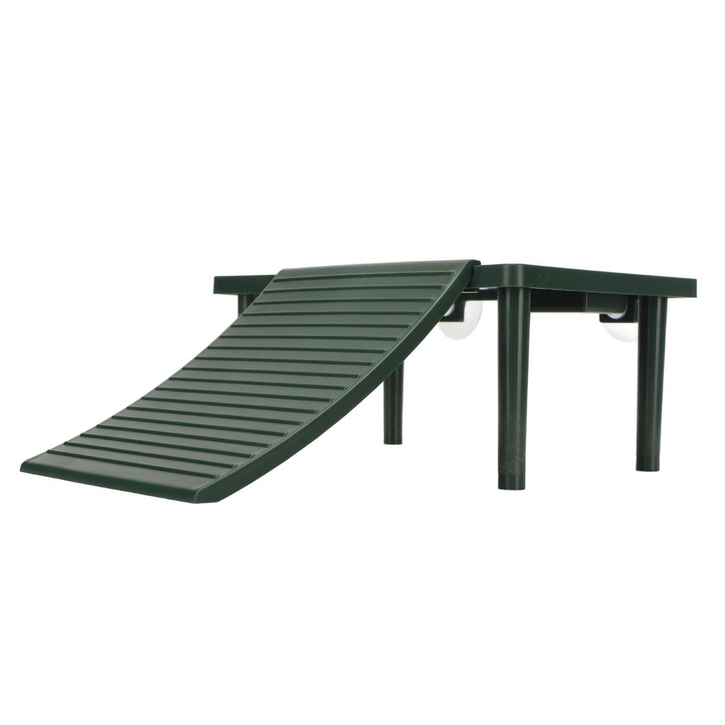 Turtle Basking Platform Exercise Climbing Ability Tortoise Resting Terrace with Climbing Ladder