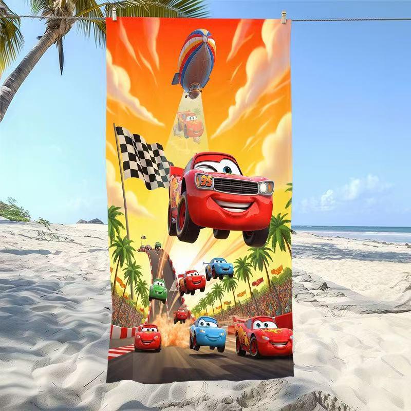 Anime Cartoon Digital Print Quick-Dry Beach & Travel Towel