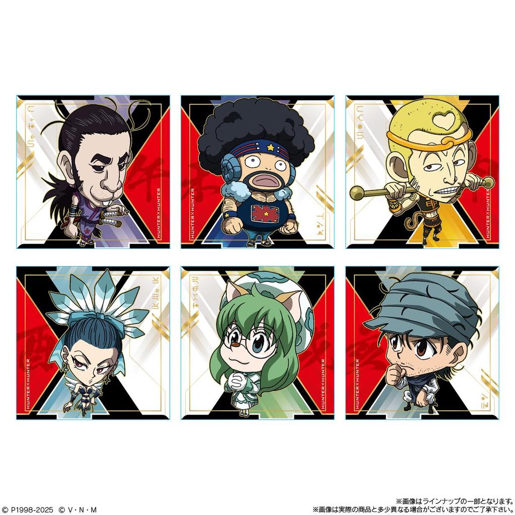 BANDAI Niformation Sticker x Wafer 8 Strawberry Cream Flavor Candy Toy Set of HUNTER×HUNTER Vol. [Box 20]