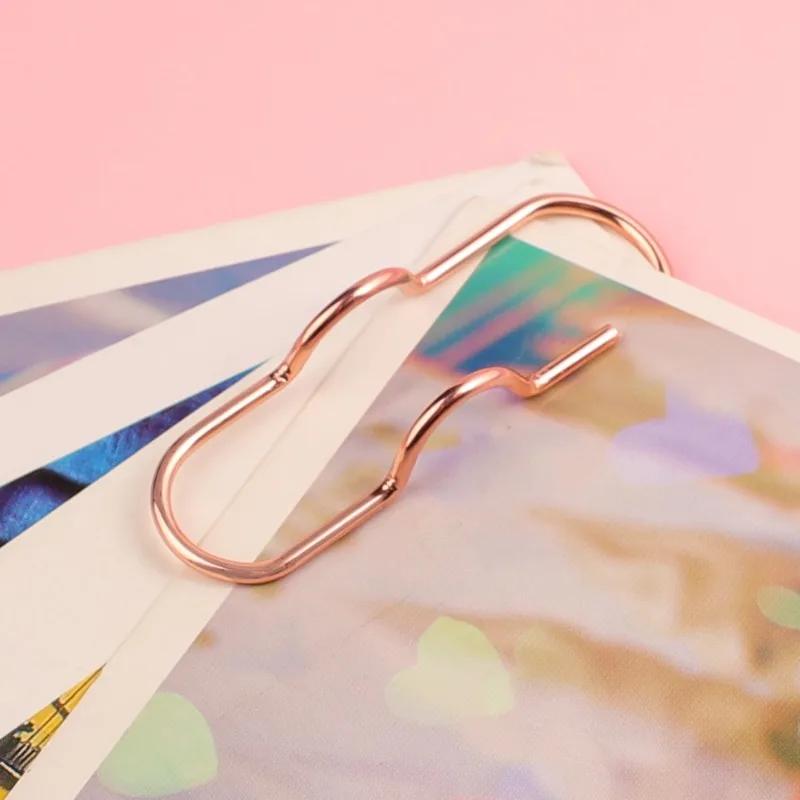 3-1Pcs Multi-functional Paper Clips Paper Fix Clip Pen Holder Bookmarks Photo Memo Ticket Stationery School Supplies Accessories