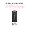 Suede Leather Car Smart Remote Key Case Cover Case For Ford Territory EV Bag Shell Holder Protector Key Chain Auto Accessories