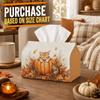 1pc Cozy Domestic Animal Tissue Box - Feline Cat Squirrel Squash Napkin Storage Box, Suitable for Rolls/facial Tissues/single Sheets,available for Hal