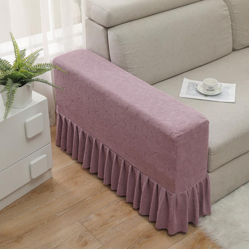 1-Piece Jacquard Armrest Slipcover Stretch Chair Covers Armchair Sofa Covers Single Couch Covers Furniture Protector for Living 3580₽