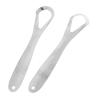 Clean Tongue Scraper Stainless Steel Tongue Remover Tongue Coating Halitosis Oral Care Scraping Brush Tongue Oral Cleaner Tools