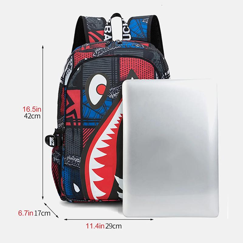 Diebstahlsicherer Rucksack Herren Wasserdichter Rucksack Rucksäcke für Damen aus Stoff Lässiger Reiserucksack Oberstufenschüler Schultasche