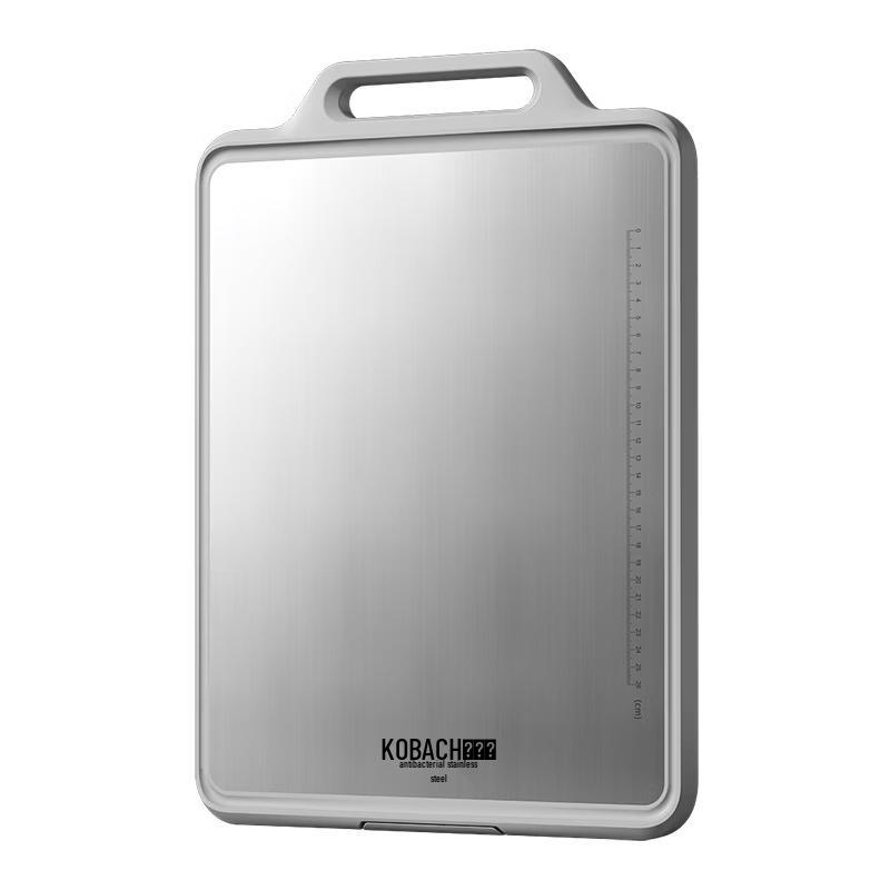KOBACH Double-Sided Antibacterial Stainless Steel Cutting Board