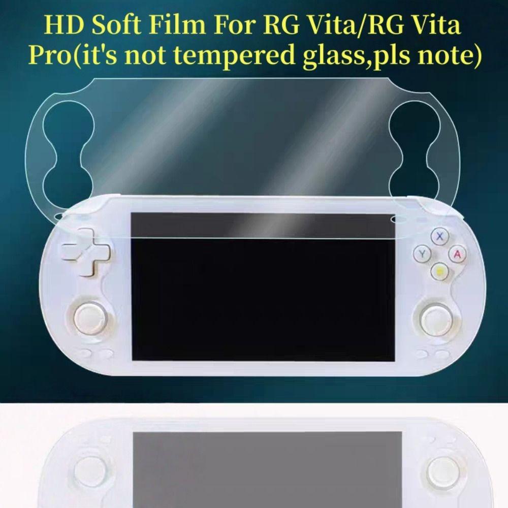 HD Protective Film PET Soft Film Screen Protector for Anbernic RG Vita/RG Vita Pro Game Console